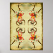 Tanzkatze Poster (Vorne)