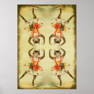 Tanzkatze Poster