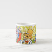 Tanzkatzen Espressotasse (Vorderseite)