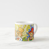 Tanzkatzen Espressotasse (Vorderseite Rechts)