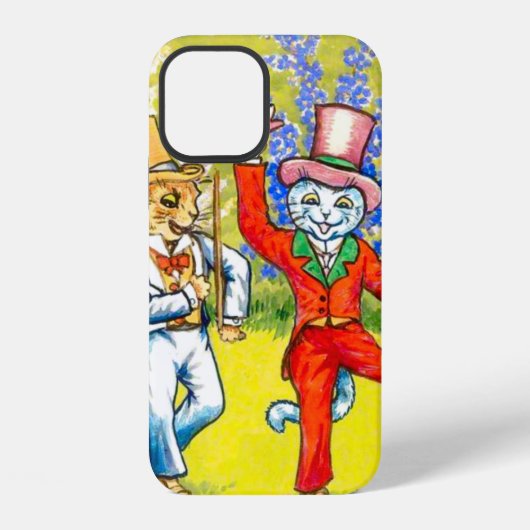 Tanzkatzen iPhone Hülle (Rückseite)