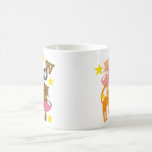 Tanzkatzen Kaffeetasse (Mittel)