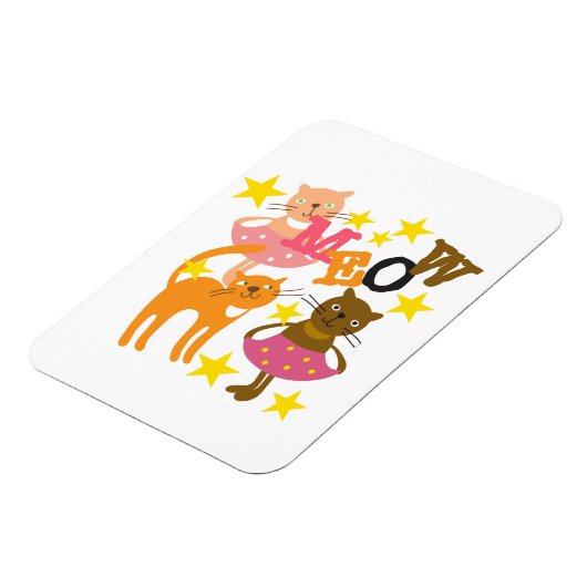 Tanzkatzen Magnet (Linke Seite)