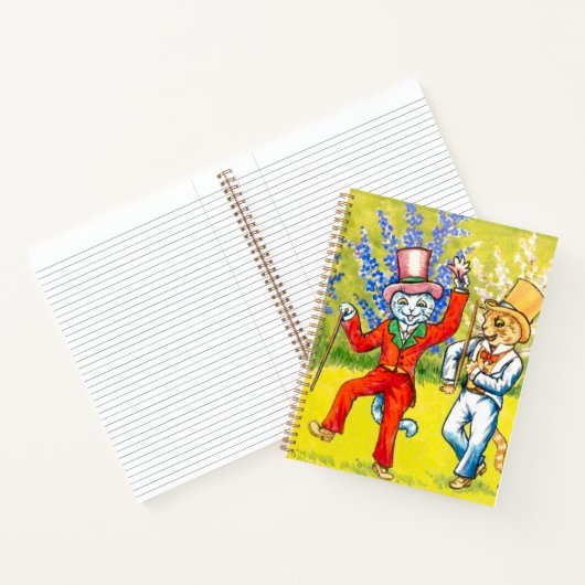 Tanzkatzen Notizblock (Innenseite)