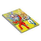 Tanzkatzen Notizblock (Rechte Seite)