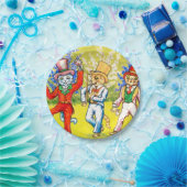 Tanzkatzen Pappteller (Party)