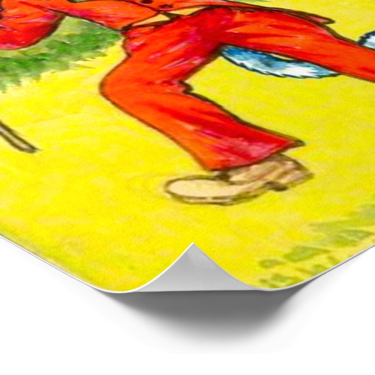 Tanzkatzen Poster (Ecke)