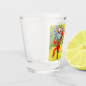 Tanzkatzen Schnapsglas (Links)