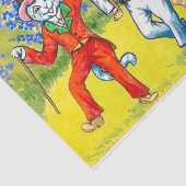 Tanzkatzen Seidenpapier (Ausschnitt)