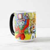 Tanzkatzen Verwandlungstasse (Vorderseite Links)