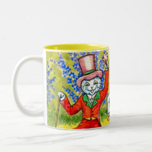 Tanzkatzen Zweifarbige Tasse