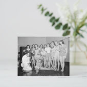 Tanzklasse, 1938 postkarte (Stehend Vorderseite)