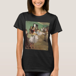 Tanzklasse von Degas, Vintage Impressionismus Ball T-Shirt