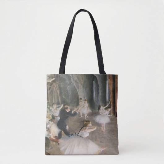 Tanzklasse von Edgar Degas Tasche (Vorderseite)