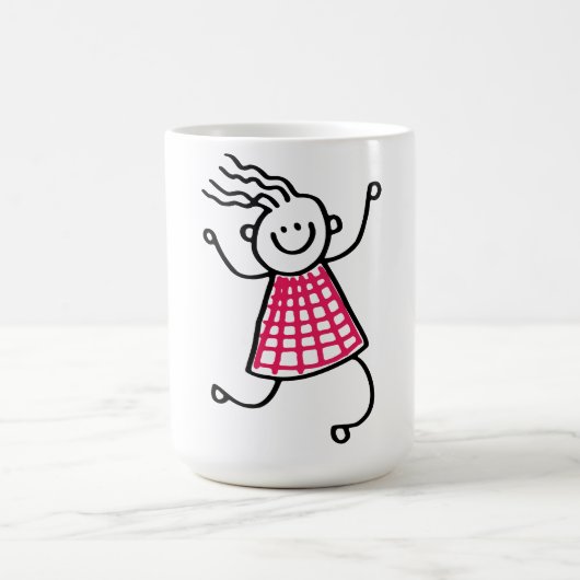 Tanzkleckse Tasse (Mittel)
