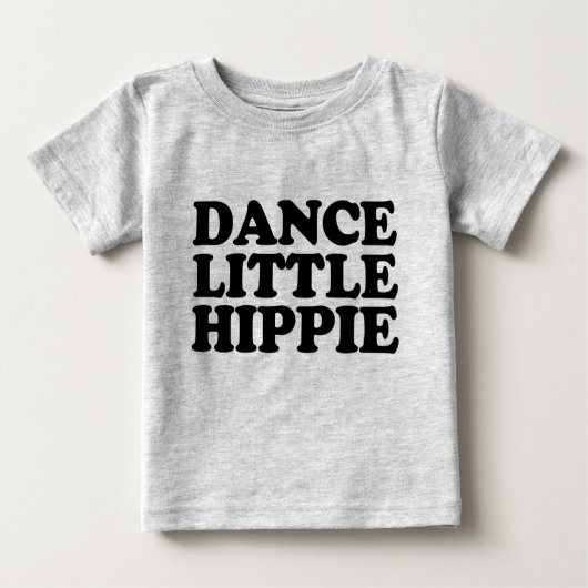 Tanzkleines Hippie-T-Shirt Baby T-shirt (Vorderseite)