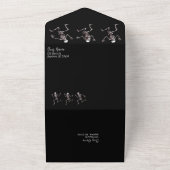 Tanzknochen All In One Einladung (Außenbereich)