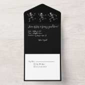 Tanzknochen All In One Einladung (Innen Boden)