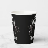 Tanzknochen Pappbecher (Links)