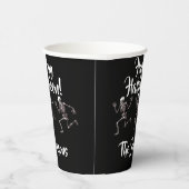 Tanzknochen Pappbecher (Rechts)