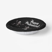 Tanzknochen Pappteller (Gewinkelt)