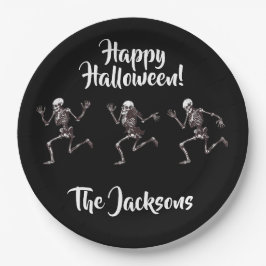 Tanzknochen Pappteller