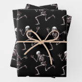 Tanzknochen Wrapping Paper Flat Sheet Set 3 Geschenkpapier Set (Beispiel)