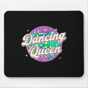Tanzkönigin-Shirt Vintage-Tanz 70er Kinder Mädchen Mousepad