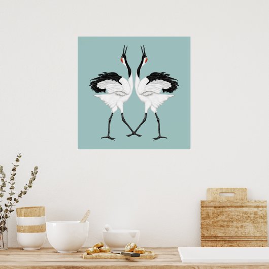 Tanzkran Poster (Küche)