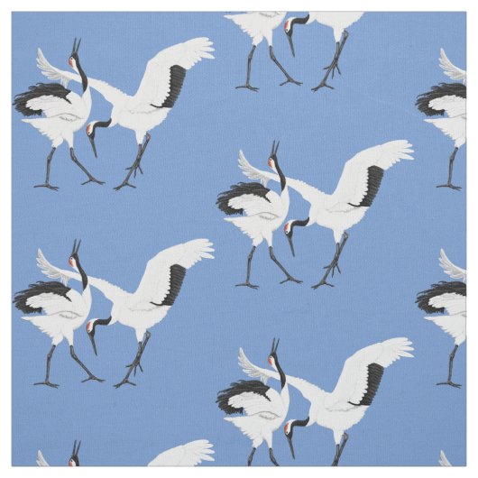 Tanzkran Stoff (Muster)