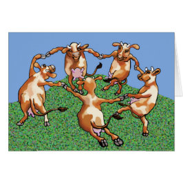 Tanzkühe von Mootisse