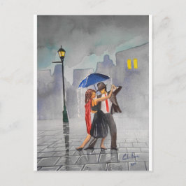 TANZKUPPEL UMBRELLA POSTKARTE