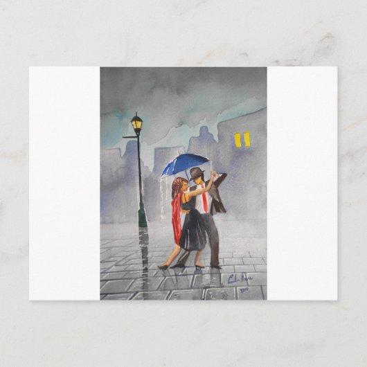 TANZKUPPEL UMBRELLA POSTKARTE (Vorderseite)