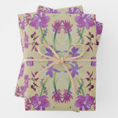 Tanzlavendel Geschenkpapier Set (Beispiel)