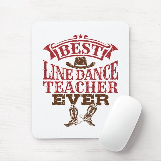 Tanzlehrer aller Zeiten Mousepad (Mit Mouse)