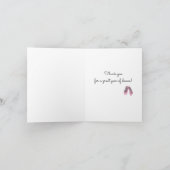 Tanzlehrer Danke Karte (Innenseite)