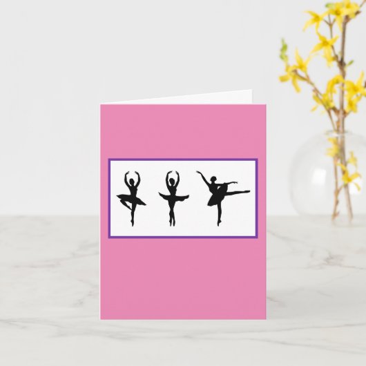 Tanzlehrer Danke Karte (Gelbe Blume)