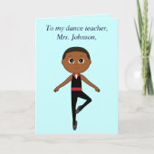Tanzlehrer Danke von Boy Dancer (Vorderseite)