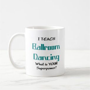 Tanzlehrer für Gesellschaftstanz Kaffeetasse