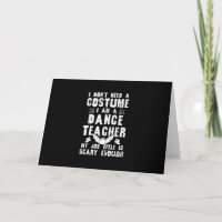 Tanzlehrer Halloween Kostüm Funny Geschenk