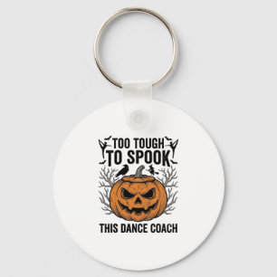 Tanzlehrer Halloween-Kürbis-Gravur-Shirt De Schlüsselanhänger