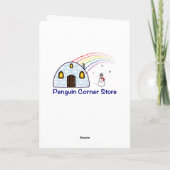 Tanzlehrer Happy Holidays Ballerina Silhouette Feiertagskarte (Rückseite)