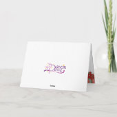 Tanzlehrer - Happy Holidays Card Feiertagskarte (Rückseite)