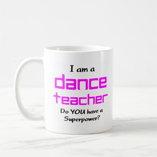 Tanzlehrer Kaffeetasse (Links)