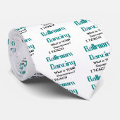 Tanzlehrer Krawatte (Gerollt)