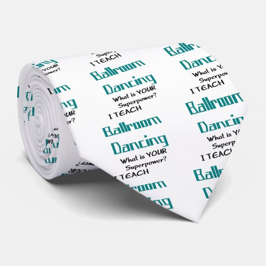 Tanzlehrer Krawatte (Gerollt)