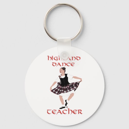 Tanzlehrer - Landestänze Schlüsselanhänger (Vorderseite)