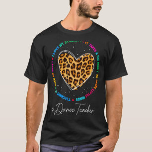 Tanzlehrer Schule Lehrwoche zurück T-Shirt
