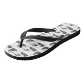 Tanzlehrer Schwarz-weiß Oxford Stach Shoe Dancer Badesandalen (Schrägansicht)