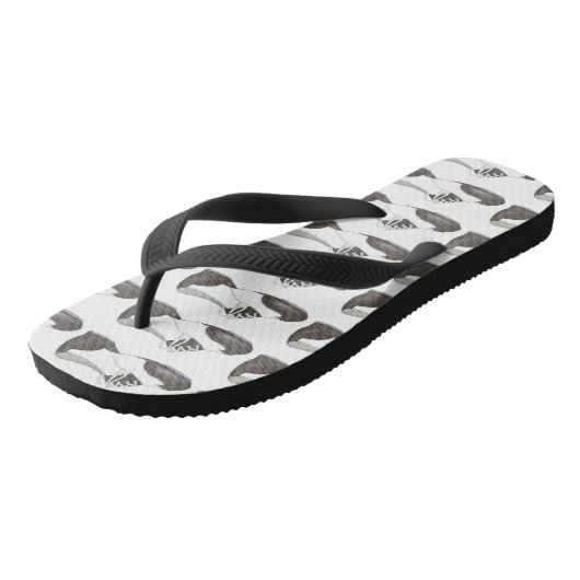 Tanzlehrer Schwarz-weiß Oxford Stach Shoe Dancer Badesandalen (Schrägansicht)